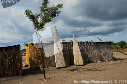 Image of African village