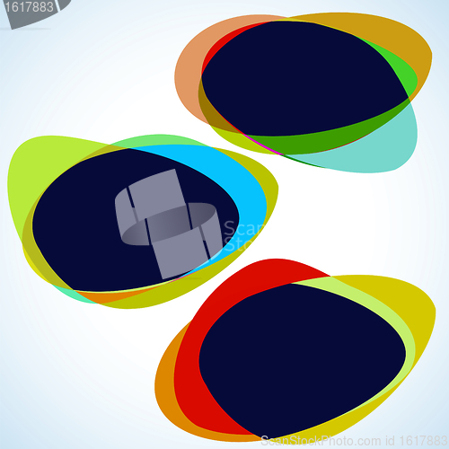 Image of Multicolor abstract template. EPS 8