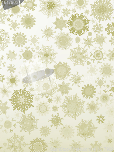 Image of Snowflakes background for christmas theme. EPS 8
