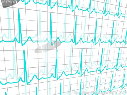 Image of Heart cardiogram. EPS 8