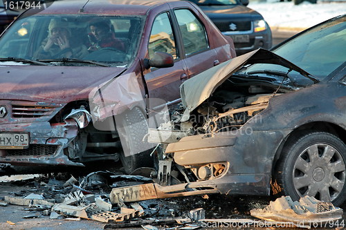 Image of car accident