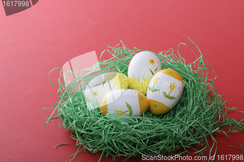 Image of Painted easter eggs 