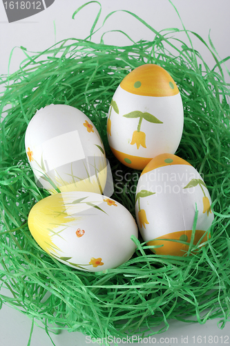 Image of Painted easter eggs 