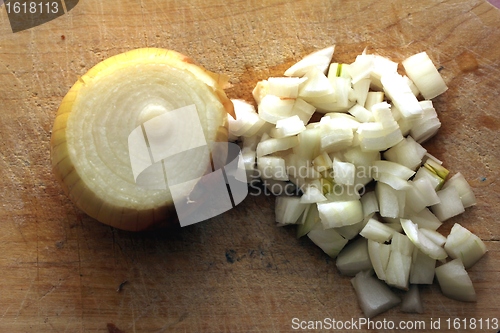 Image of cooking with onions