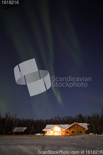 Image of Faint Aurora Bolealis