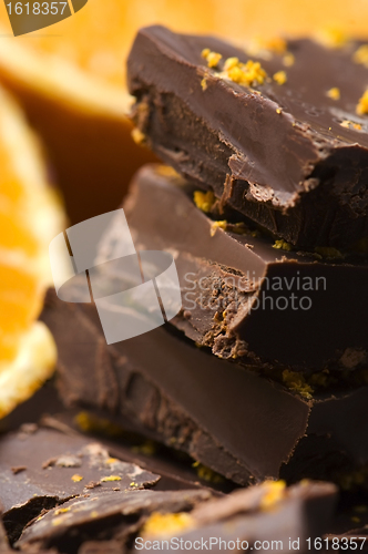 Image of Homemade chocolate with orange