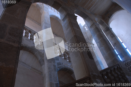 Image of staircase in the castle of Narbonne