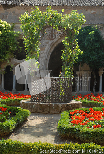 Image of old well in an abbey