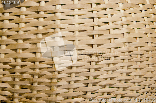 Image of Wicker fragment background.