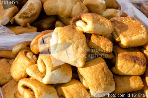 Image of Bake homemade sweet buns cinnamon sold market fair 