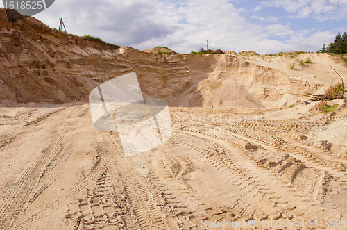 Image of Sand special for construction.