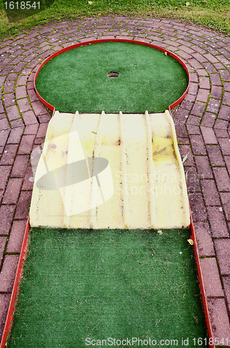 Image of Golf training ground.