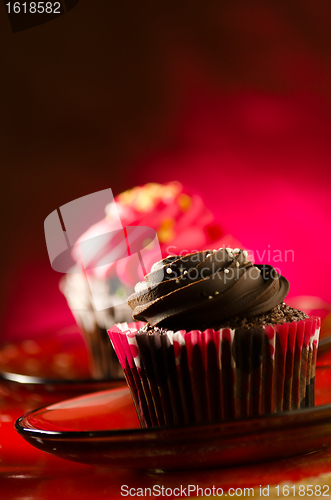 Image of chocolate cupcakes
