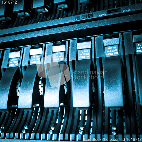 Image of Data center detail