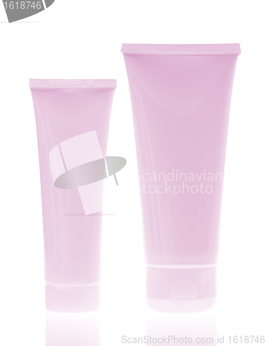 Image of cosmetic bottles