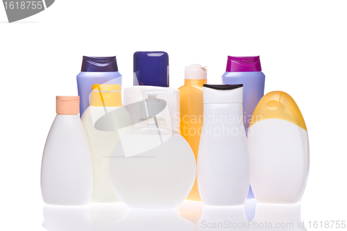Image of cosmetic bottles