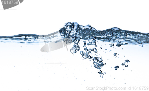 Image of water splashing