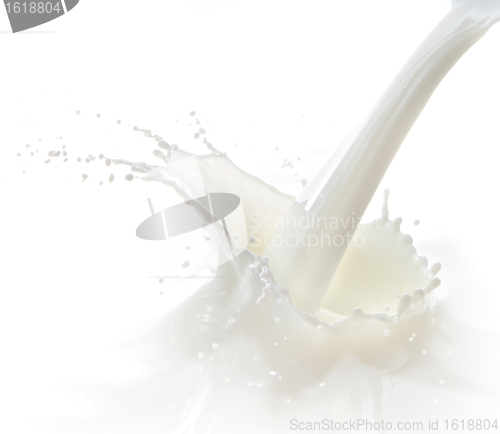 Image of milk splash