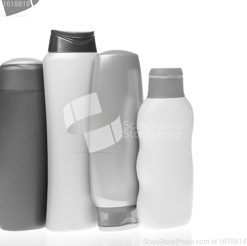 Image of cosmetic bottles