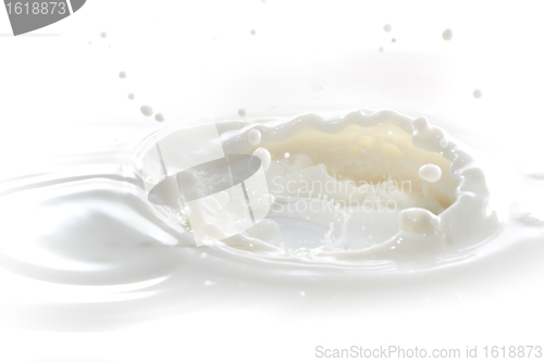 Image of milk splash