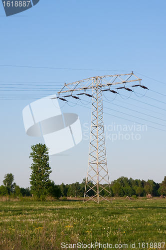 Image of electircal powerlines