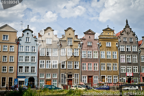 Image of historic city of Gdansk