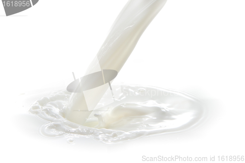 Image of milk splash