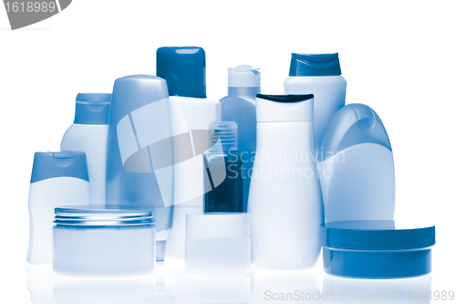 Image of cosmetic bottles