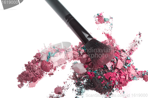 Image of crushed eyeshadows