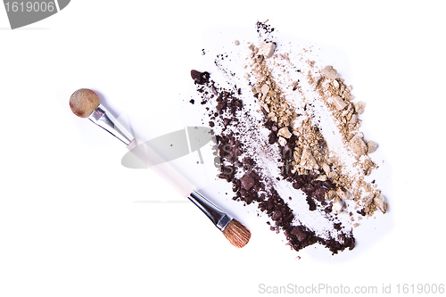 Image of crushed eyeshadow