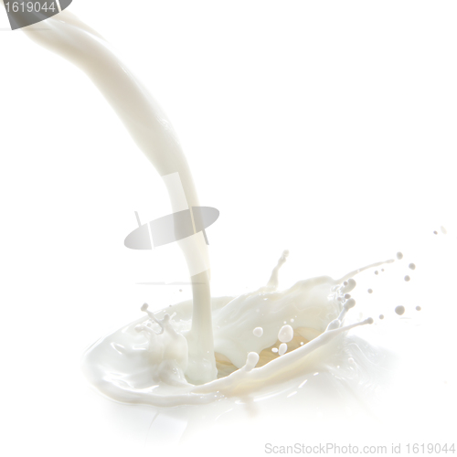 Image of milk splash