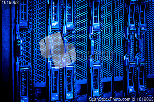 Image of Data center detail