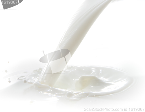 Image of milk splash