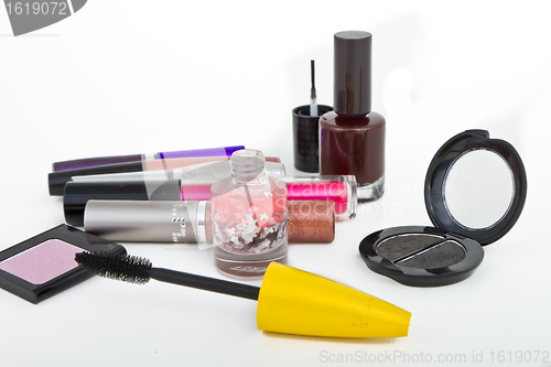 Image of collection of make-up