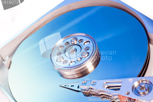 Image of hard drive internals