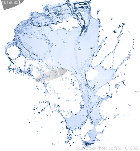 Image of water splash