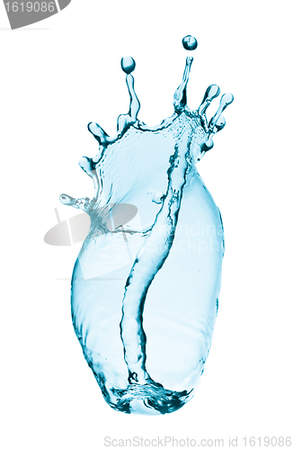 Image of water splashing