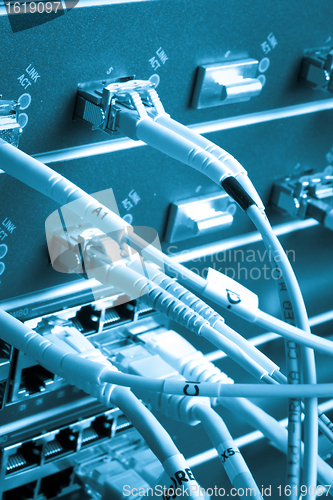Image of network cables