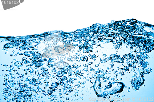 Image of bubbles in water