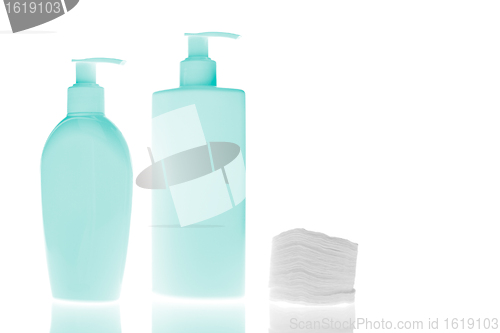 Image of cosmetic bottles