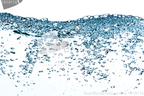 Image of bubbles in water