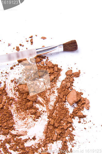 Image of crushed eyeshadow