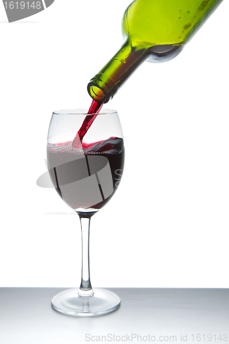 Image of red wine glass