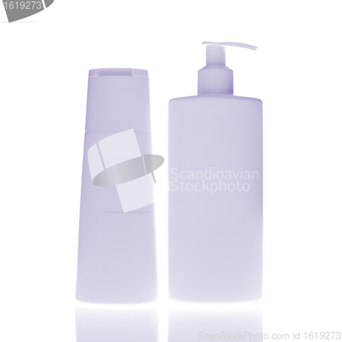 Image of cosmetic bottles