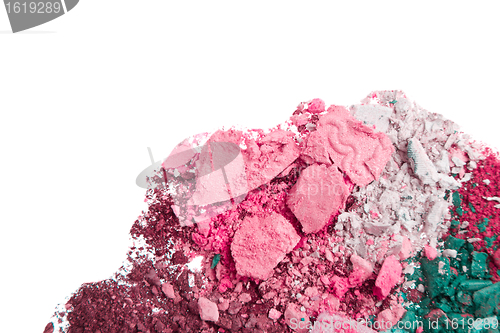 Image of crushed eyeshadows