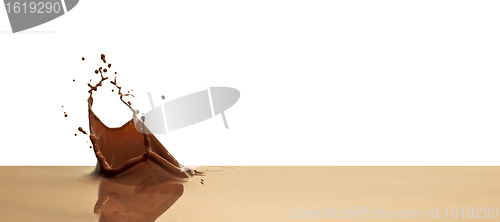 Image of chocolate splash