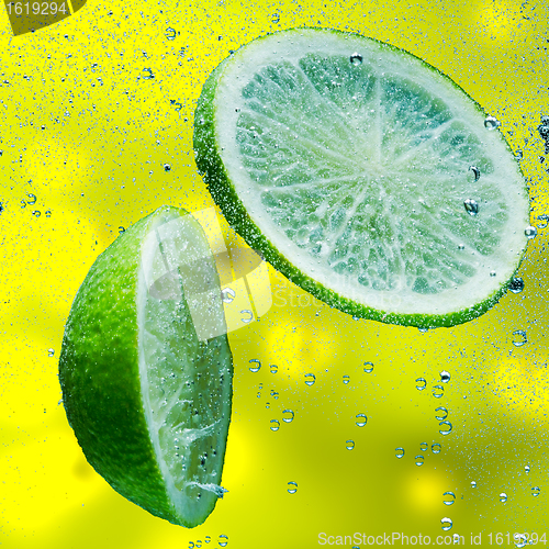 Image of fruit splash