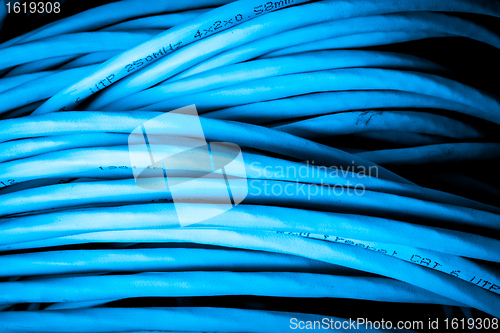 Image of network cables concept