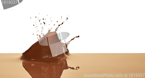 Image of chocolate splash