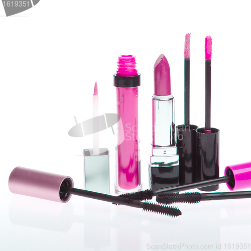 Image of cosmetic makeup products